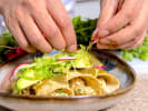 Cooking Class - Authentic Mexican Cuisine From Scratch: chef making enchiladas with avocado cream