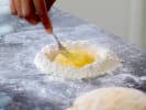Cooking Class - Fresh Pasta From Scratch: chef making homemade pasta dough