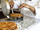 Cooking Class - Southern-Style Brunch: chef making waffles