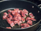 Cooking Class - Flavors of Baja: Mexican Fajitas & Churros: chef pan searing beef