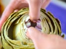 Cooking Class - A House of Dragons-Inspired Feast: chef preparing artichoke