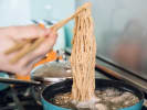 Cooking Class - Authentic Chinese Fare in East Bay: chef preparing weat noodles