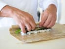 Cooking Class - A Celebration of Asian Cuisine in Boston: chef rolling sushi 2