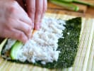 Team Building Cooking Class - Sushi Rolls, Nigiri and Sashimi in Downtown Dallas: chef rolling sushi roll