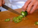 Cooking Class - Perfect Your Kitchen Knife Skills in San Jose: chef slicing a jalapeno