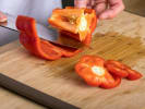 Cooking Class - Festival Of Asian Cuisine: chef slicing a red pepper