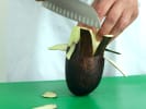 Cooking Class - Classic Cooking Techniques 101: chef slicing eggplant