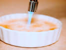 Cooking Class - Fundamental Dessert Techniques: chef torching classic creme brulee