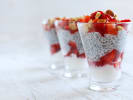 Online Couples Cooking Class - Kickstarting Healthy Habits Three-Week Series: chia berry and granola parfait