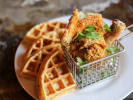 Team Building Cooking Class - Global Mystery Box Challenge in Chicago: chicken and waffles