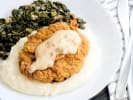 Cooking Class - Classic Southern Soul Food: chicken fried steak with collard greens