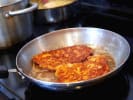 Cooking Class - Fresh and Seasonal Fare in Washington, D.C.: chicken milanese in pan