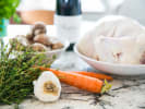 Cooking Class - Dragon Eggs and Hot Pies in Austin: chicken vegetables and herbs