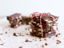 Online Cooking Class - Holiday Chocolate and Boozy Hot Cocoa: chocolate bark with nuts