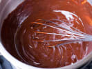 Online Cooking Class - Spaghetti Puttanesca and Lava Cakes: chocolate cake batter