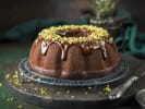 Cooking Class - Gourmet Seafood Risotto: chocolate cake with pistachios