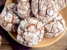 Demonstration Baking Class - Cookie Making in San Francisco: chocolate crinkle cookies