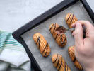 Demonstration Baking Class - Introduction to Cream Puffs in San Francisco: chocolate drizzle eclair