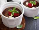 Cooking Class - Mini Chefs Bake French Pastries Together in Boston Proper: chocolate pots de creme desserts topped with berries