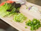 Cooking Class - Southern Style Showstoppers: chopped vegetables