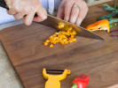 Cooking Class - Mexican Spices and Seasonings in San Francisco: chopped yellow peppers