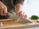 Team Building Cooking Class - Incredible Indian Fare in Toronto: chopping garlic
