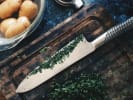 Cooking Class - Cooking with Herbs: Ravioli, Roasted Chicken and Herbed Salads with Chef Jessica in Santa Monica: chopping herbs