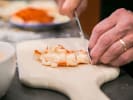 Cooking Class - Spectacular Soups and Sauces from Scratch: chopping lobster