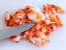 Cooking Class - Lobster Ravioli by Hand - Date Night in South Bay & Peninsula: chopping lobster for ravioli