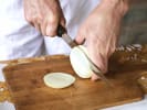 Cooking Class - Knife Skills 101 in Manhattan: chopping onion