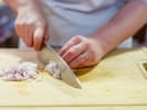 Cooking Class - Traditional French Favorites in Pittsburgh: chopping shallots