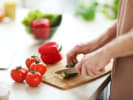 Cooking Class - Best Chicken Wings - Family Fun in Northern Virginia: chopping veg