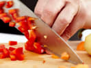 Cooking Class - Springtime Pizza Party in Manhattan: chopping veg