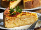 Cooking Class - Rustic Spanish Favorites in Northern Virginia: close up shot of plated Spanish tortilla