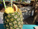Food Tour - Vibrant Kerns and East Burnside in Portland, OR: cocktail in a pineapple