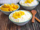 Cooking Class - A Journey Through Thailand in Houston: coconut mango rice pudding