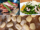 Cooking Class - Big Tuscan Flavors - Date Night in Downtown Dallas: collage