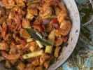 Cooking Class - Indonesian Rice Table in Downtown Chicago: cooking Shrimp and Potato in Balado Sauce