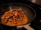 Cooking Class - Mexican Fare From Along the Coast: cooking beans in a pan