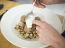 Cooking Class - A Mediterranean Menu to Savor: plating Keftedes