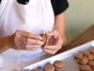 Cooking Class - Bake French Macarons at a Craft Distillery in Boston Proper: assembling chocolate macarons