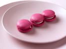 Cooking Class - Make French Macarons at a Wine Bar in Atlanta: raspberry macarons on a pink plate