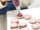 Cooking Class - Make French Macarons at a Wine Bar in Atlanta: piping macarons filling
