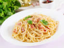 Cooking Class - Make Cabernet-Infused Spaghetti in Downtown Dallas: Pancetta pasta