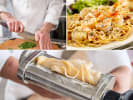 Cooking Class - Cajun Butter Fettuccine From Scratch in Downtown Dallas: pasta making class
