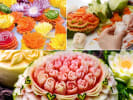 Team Building Cooking Class - Fruit & Vegetable Carving in Dallas: Team Building Cooking Class   Carve and Create  Edible Art
