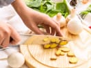 Cooking Class - Chinese Dumpling-Making Essentials in Jacksonville: cutting ginger