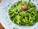 Cooking Class - Craft Colorful Pasta in Buckhead: fettuccine in color green