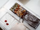 Cooking Class - Make Dubai Style Chocolate Bars in East Bay: forming chocolate bars with nuts