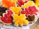 Cooking Class - Fall Cookie Decorating Workshop in Brooklyn: beautiful fall decorated cookies